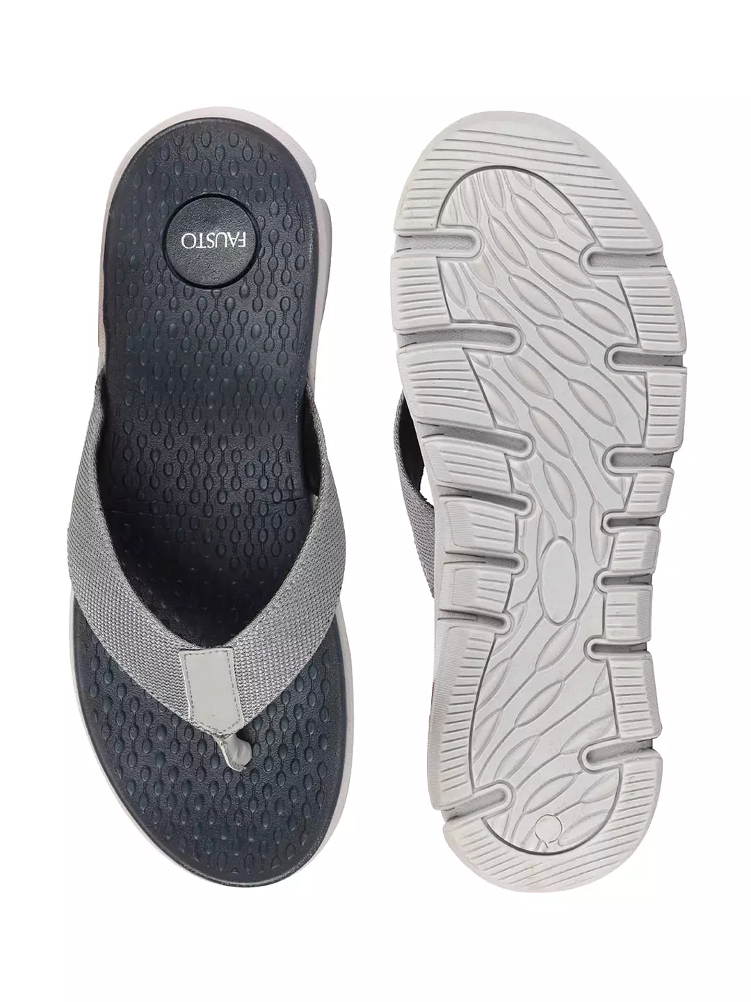 Men Grey Phylon Sole Flexible Ultrasoft Outdoor & House Slippers