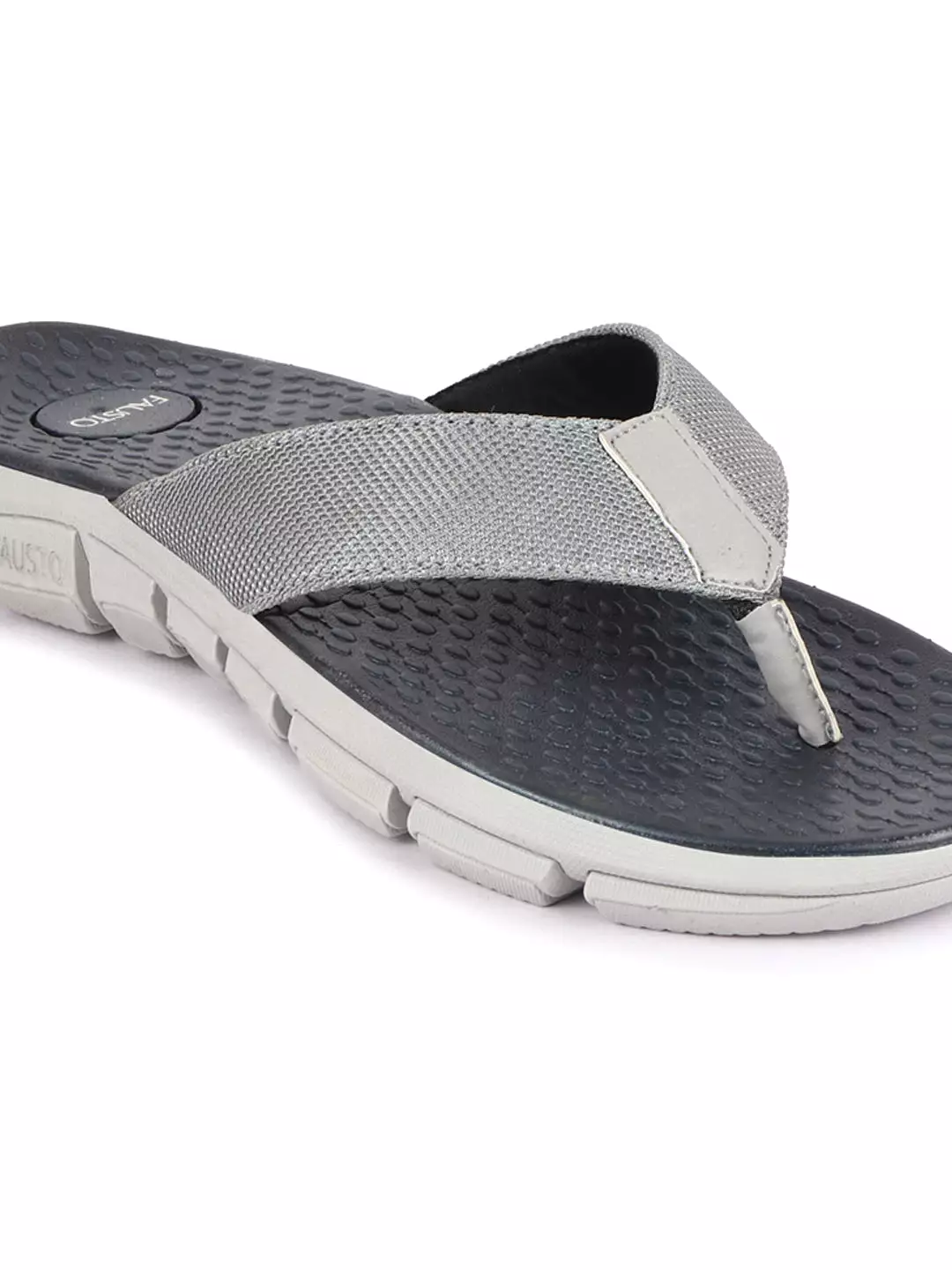 Men Grey Phylon Sole Flexible Ultrasoft Outdoor & House Slippers