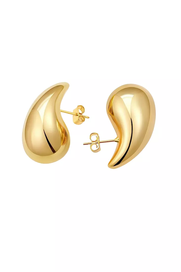 Miley Drop Earrings - Gold