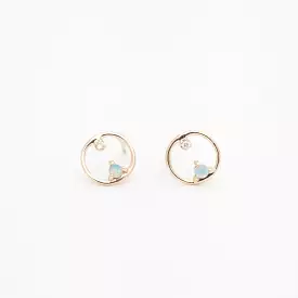 Mini Circle Earrings