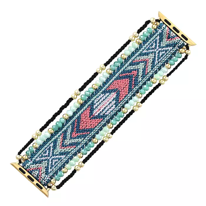 Oceanic Cobalt Stretch Apple Watch Strap