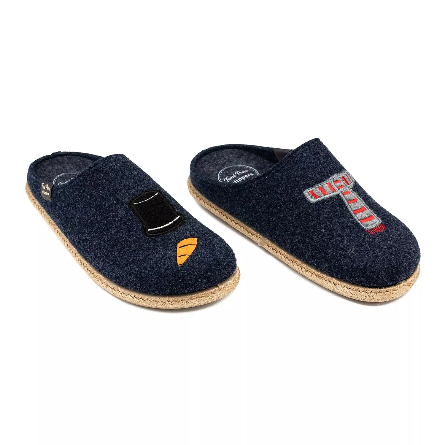 Patchwork Felt Slipper for Men - Tobi-EF