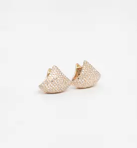 Pavé Small Apse Earrings