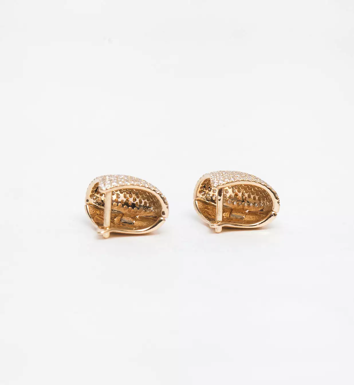 Pavé Small Apse Earrings