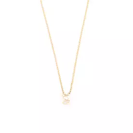 Personalized Initial Diamond Necklace