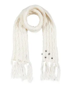 Pinko Women Scarf Ivory -- --