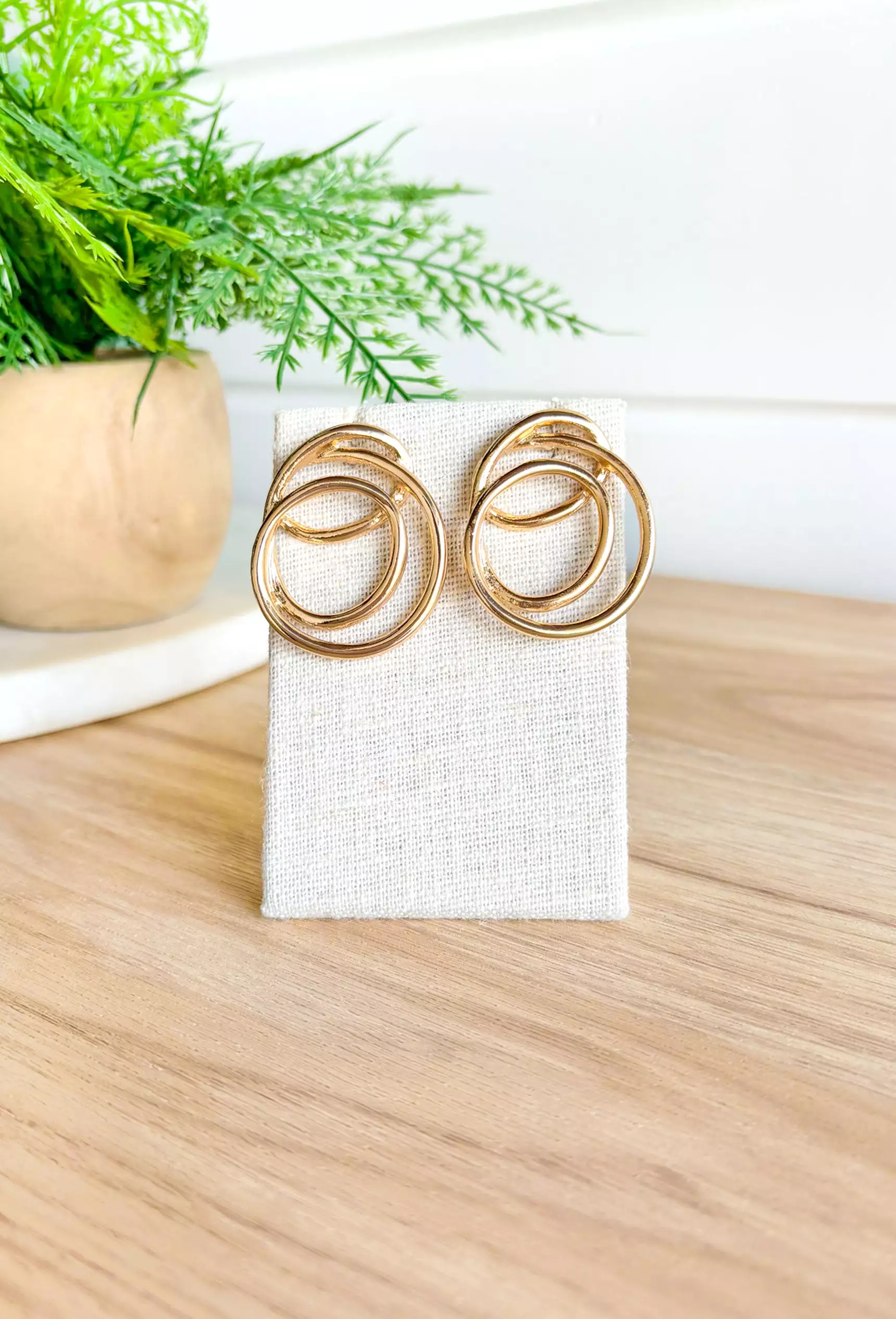 Plain As Day Earrings