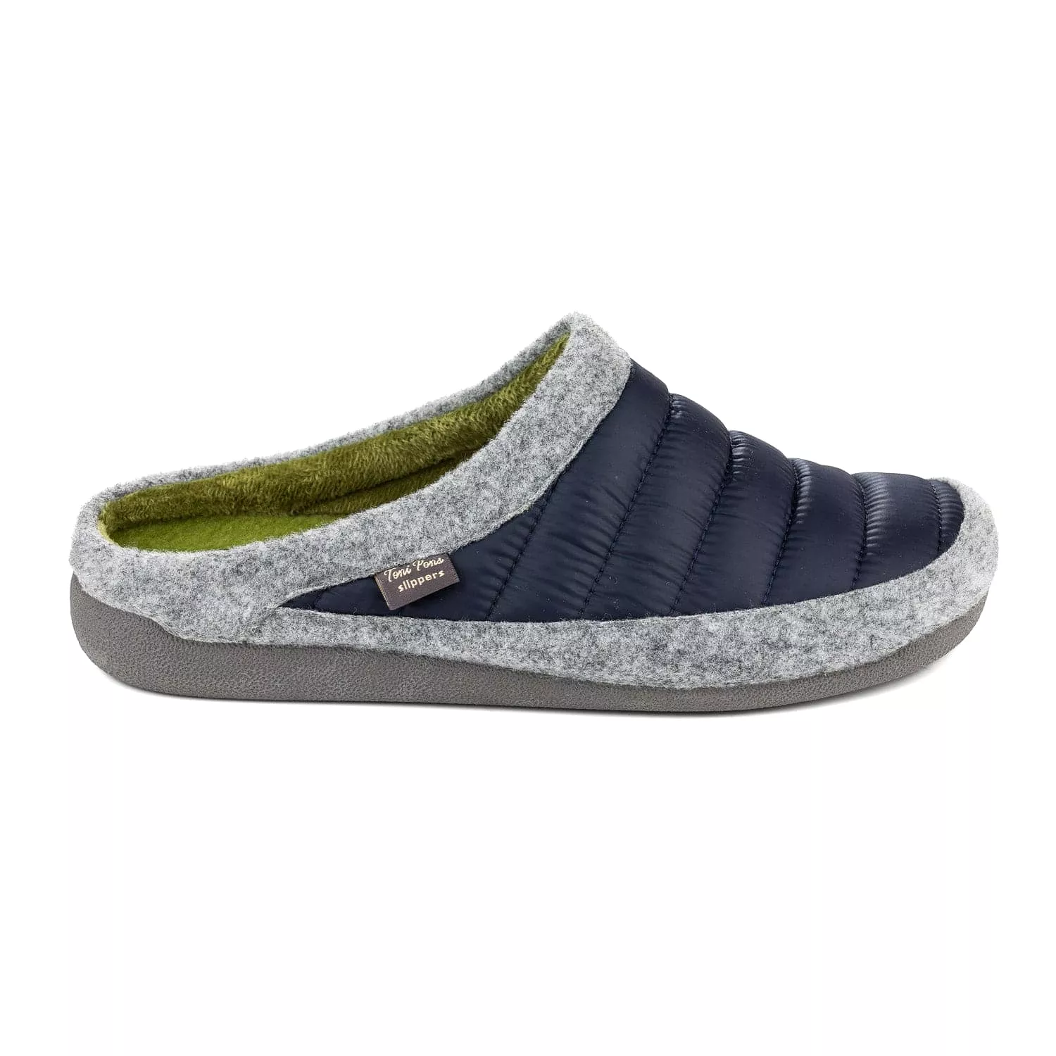 Plain Cotton Blend Slippers for Men - Nordi-TK