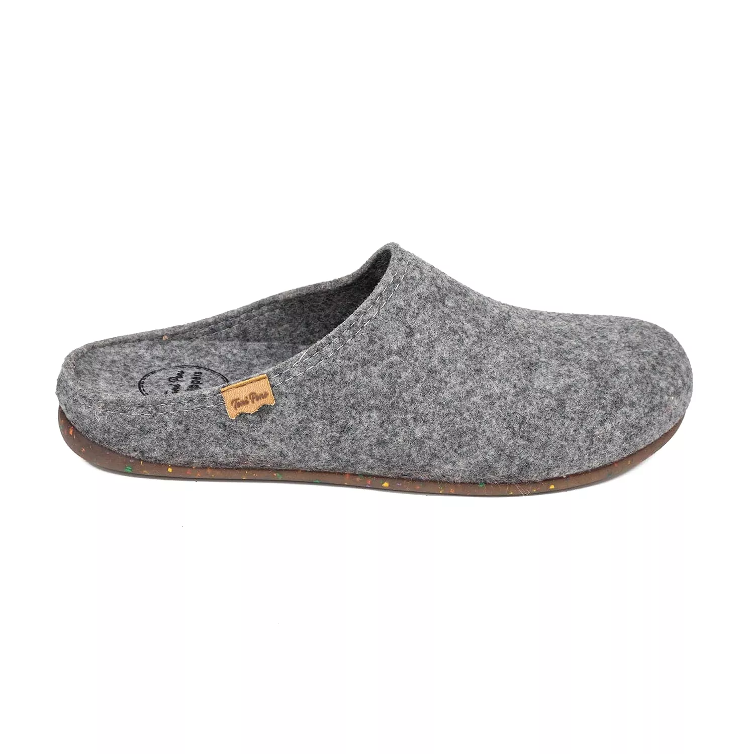 Plain Felt Slippers for Men - Neo-FR