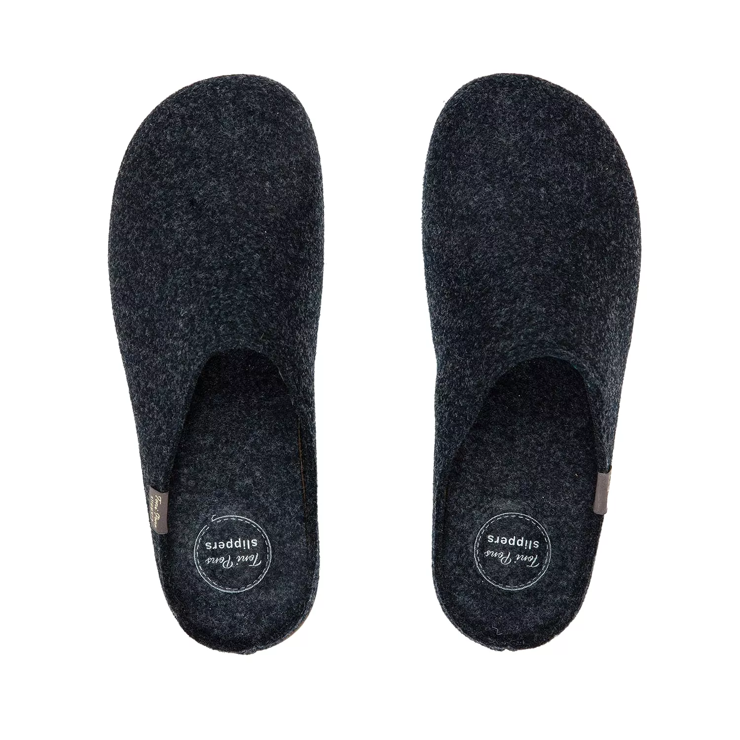 Plain Felt Slippers for Men - Neo-FR