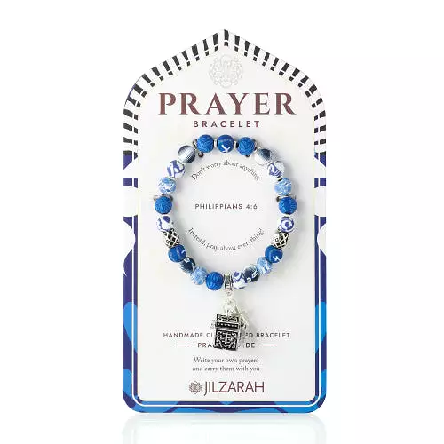 Prayer Bracelet - Blue