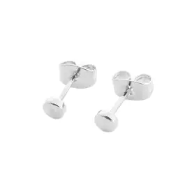 Silver Mini Circle Studs