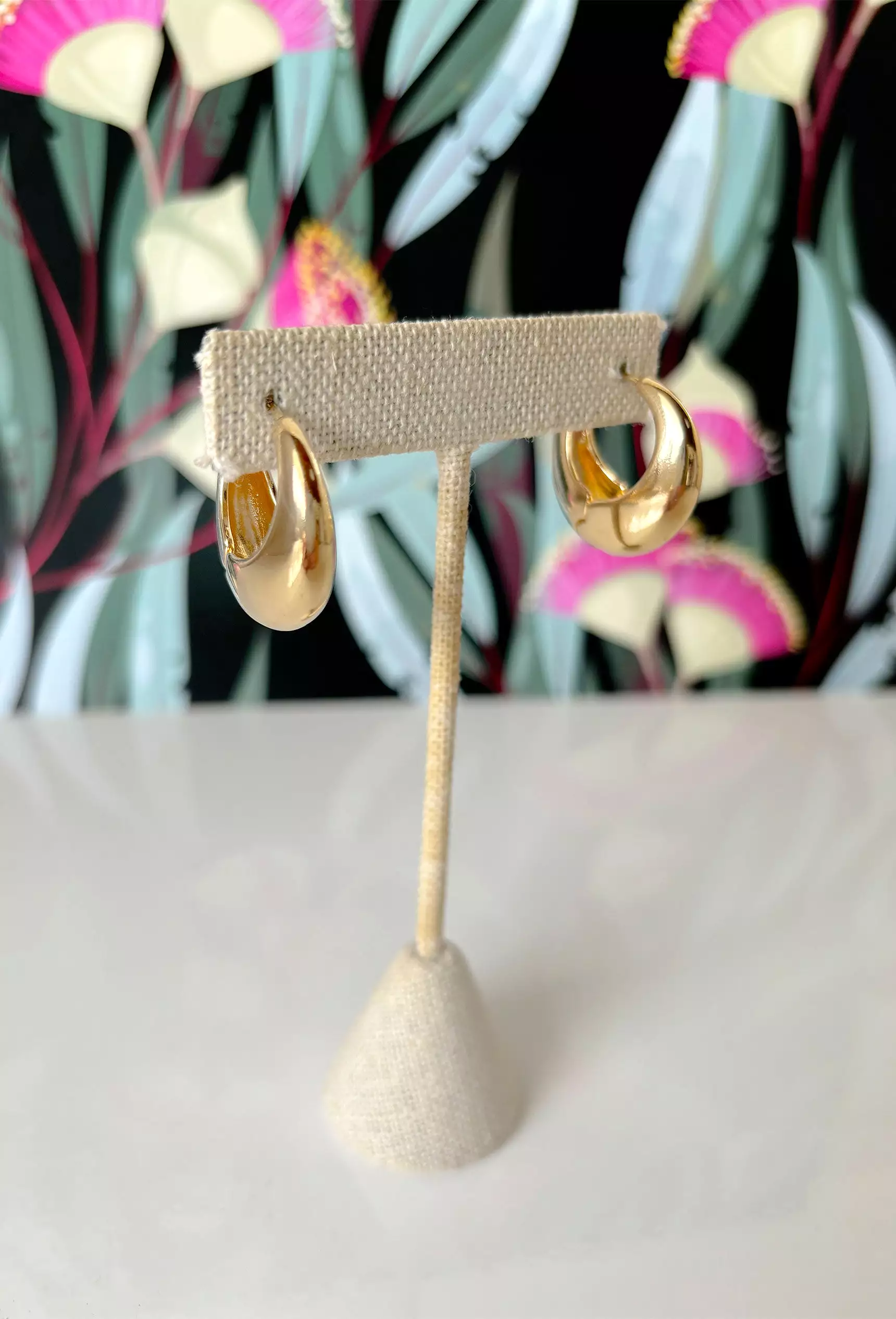 Simple Solution Huggie Earrings