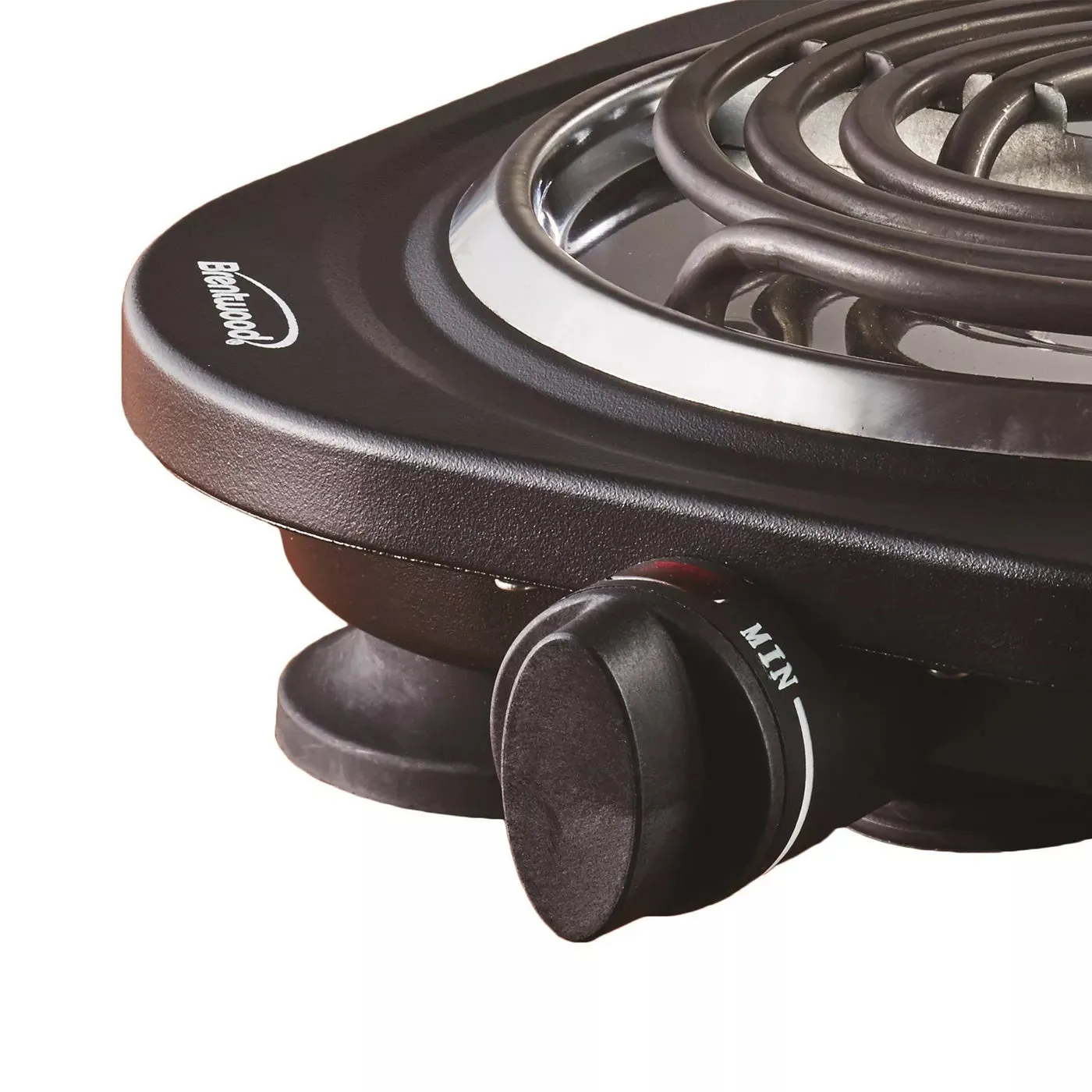 Single Electric Burner 1000 Watt in Black by Brentwood