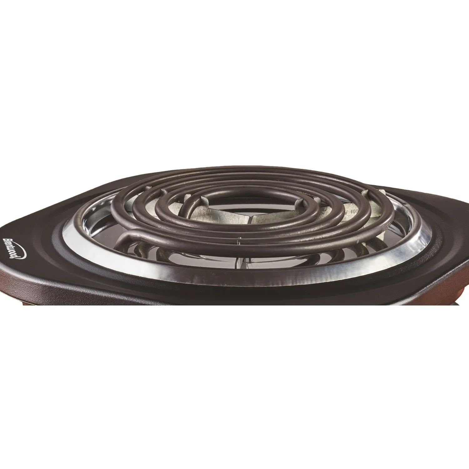 Single Electric Burner 1000 Watt in Black by Brentwood