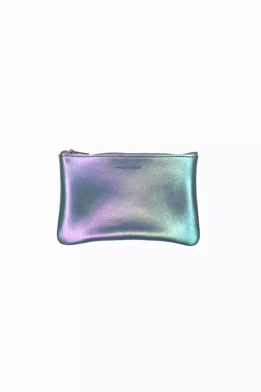 Small Zip Pouch: Iridescent Moonstone