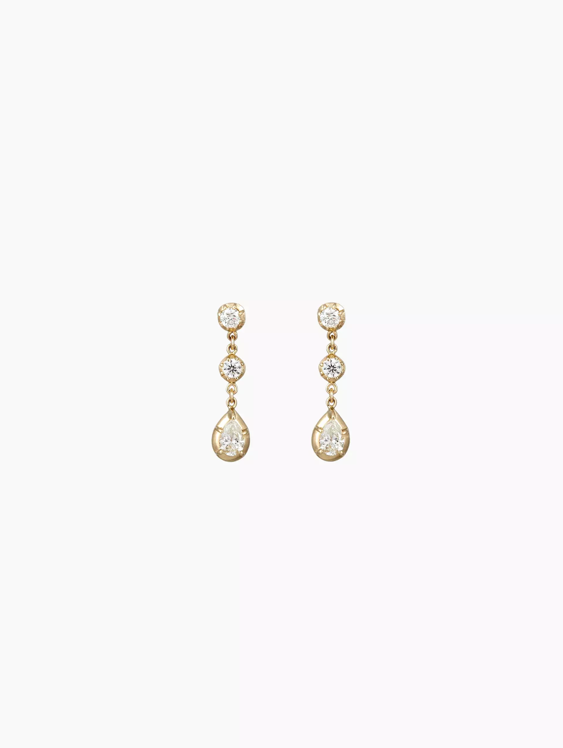 Sophia Diamond Teardrop Stud