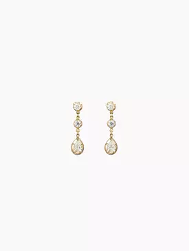 Sophia Diamond Teardrop Stud