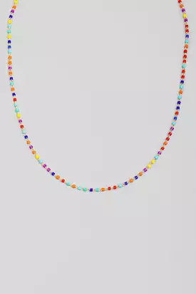 Square Beaded Necklace