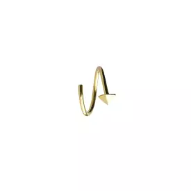 Stud Twirl Earring, Gold