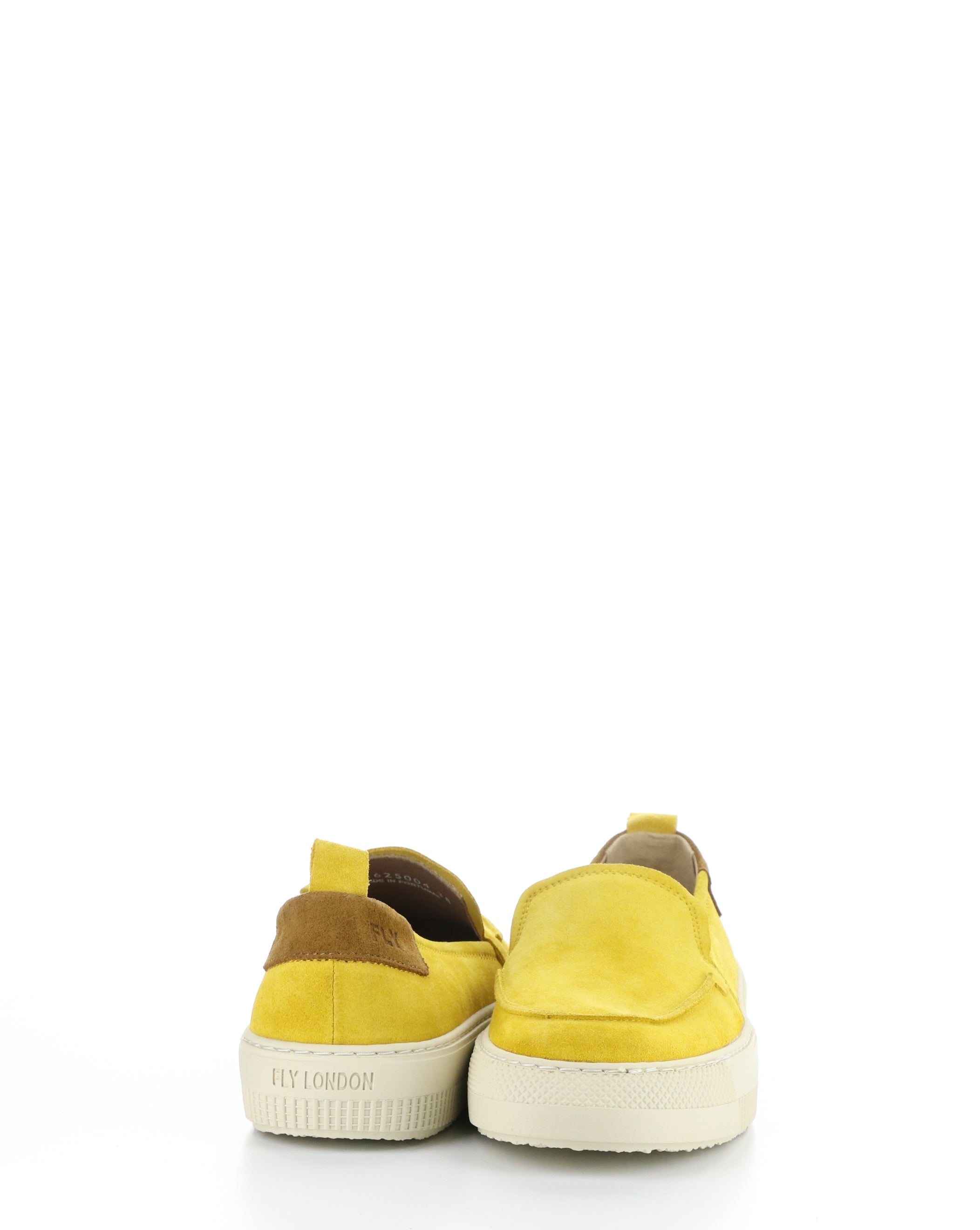 TANN625FLY 004 YELLOW Round Toe Shoes