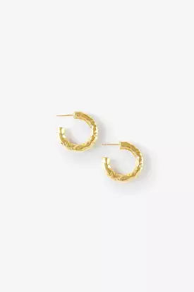 THE CECILIA HOOP EARRINGS - LARGE