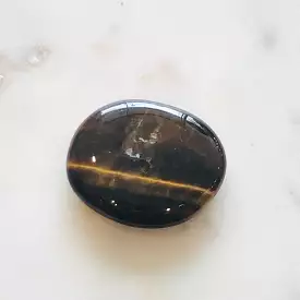 Tiger Eye Gold Palmstone