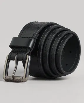 Vintage Branded Belt | Black