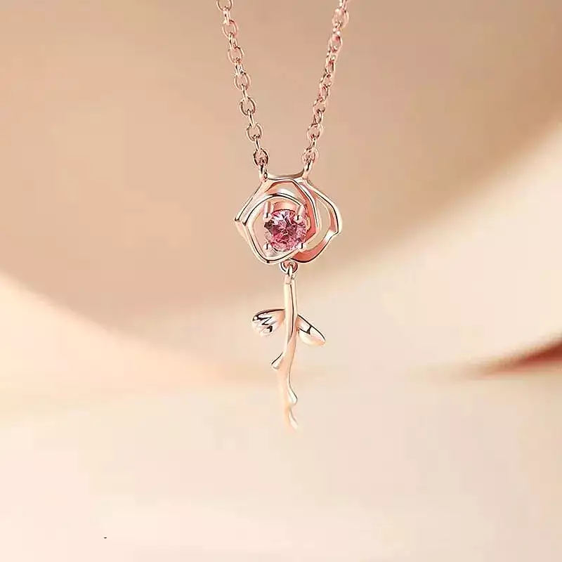 You Are My Rose Necklace W418